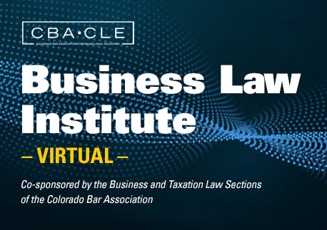 2020 Annual Business Law Institute Virtual Cle