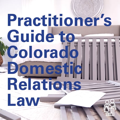 Practitioner&rsquo;s Guide to Colorado Domestic Relations Law, Third 