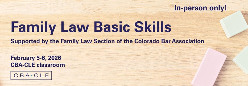 Family Law Basic Skills 2026