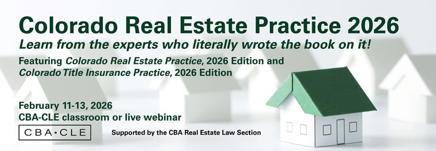 Colorado Real Estate Practice 2026