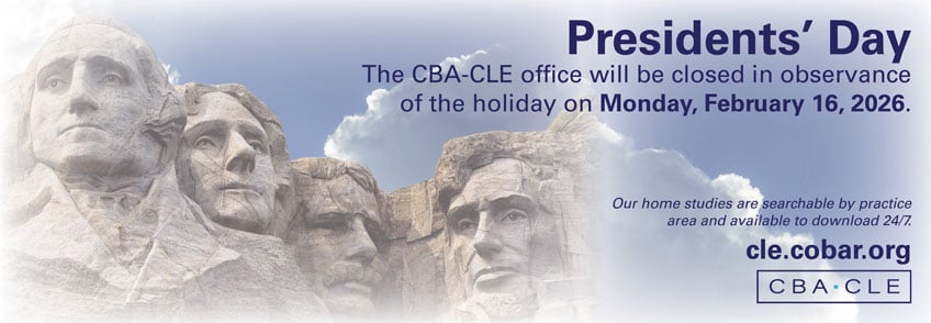 Our office will be closed on February 16 for Presidents' Day.