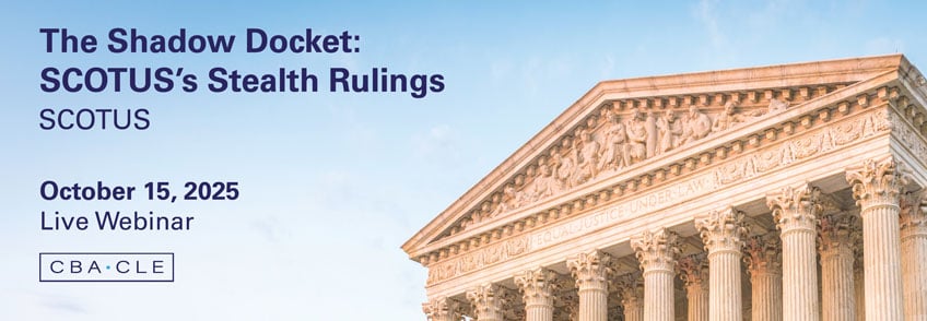 The Shadow Docket: SCOTUS’s Stealth Rulings