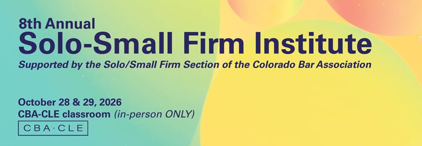 8th Annual Solo-Small Firm Institute
