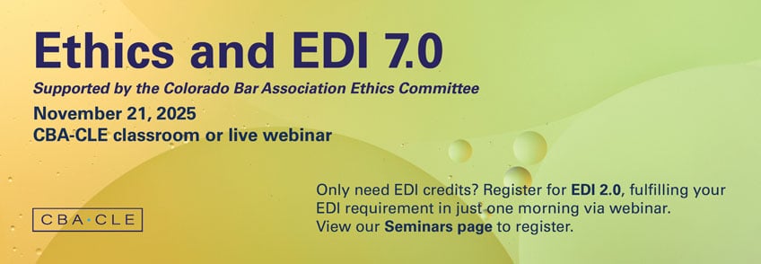 Ethics and EDI 7.0