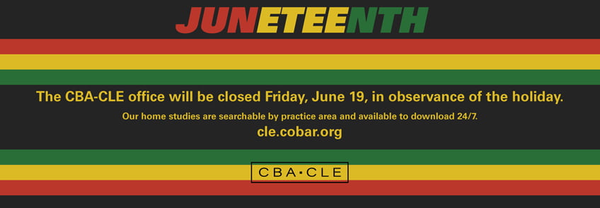 Our office will be closed Friday, June 19, for the holiday.